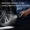 LCD Display Electric Tire Pump With Light Rechargeable Pump Powerful Tyre Inflator  Bicycles
