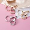 Silk Scarf Clip Brooches Women Vintage Trendy Charm Shawls Scarves Buckle Holder