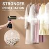 1500W Portable Garment Steamer 2-in-1 Wrinkle Remover Iron for Home Travel RV