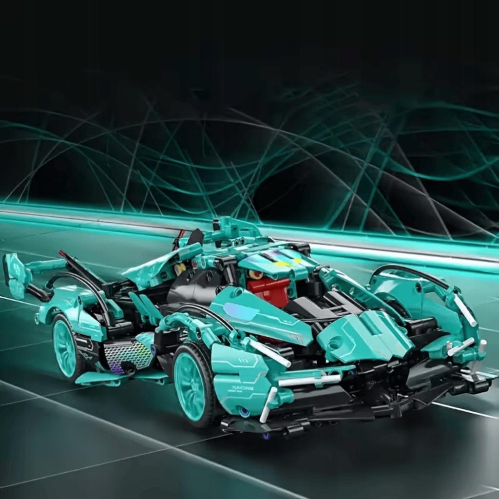 Klocki konstrukcyjne dla dzieci sportowe auto lamborghini v12 312 elementów