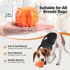Dog Interactive Chew Treat Dispensing Ball - Self-Play, Boredom Relief, Bite-Resistant, Teeth Cleaning Pet Toy,