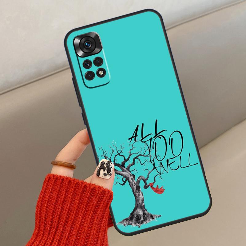 Чехол All Too Well Lyrics для Xiaomi Redmi Note 14 10 11 12 13 15 Pro Plus Чехол для Redmi 15 14C 10C 12C 13C 15C