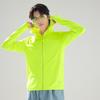 Men's and women's sunscreen clothes, printed LOGO work clothes, outdoor skin clothes, quick-drying, light and breathable ice silk jacket