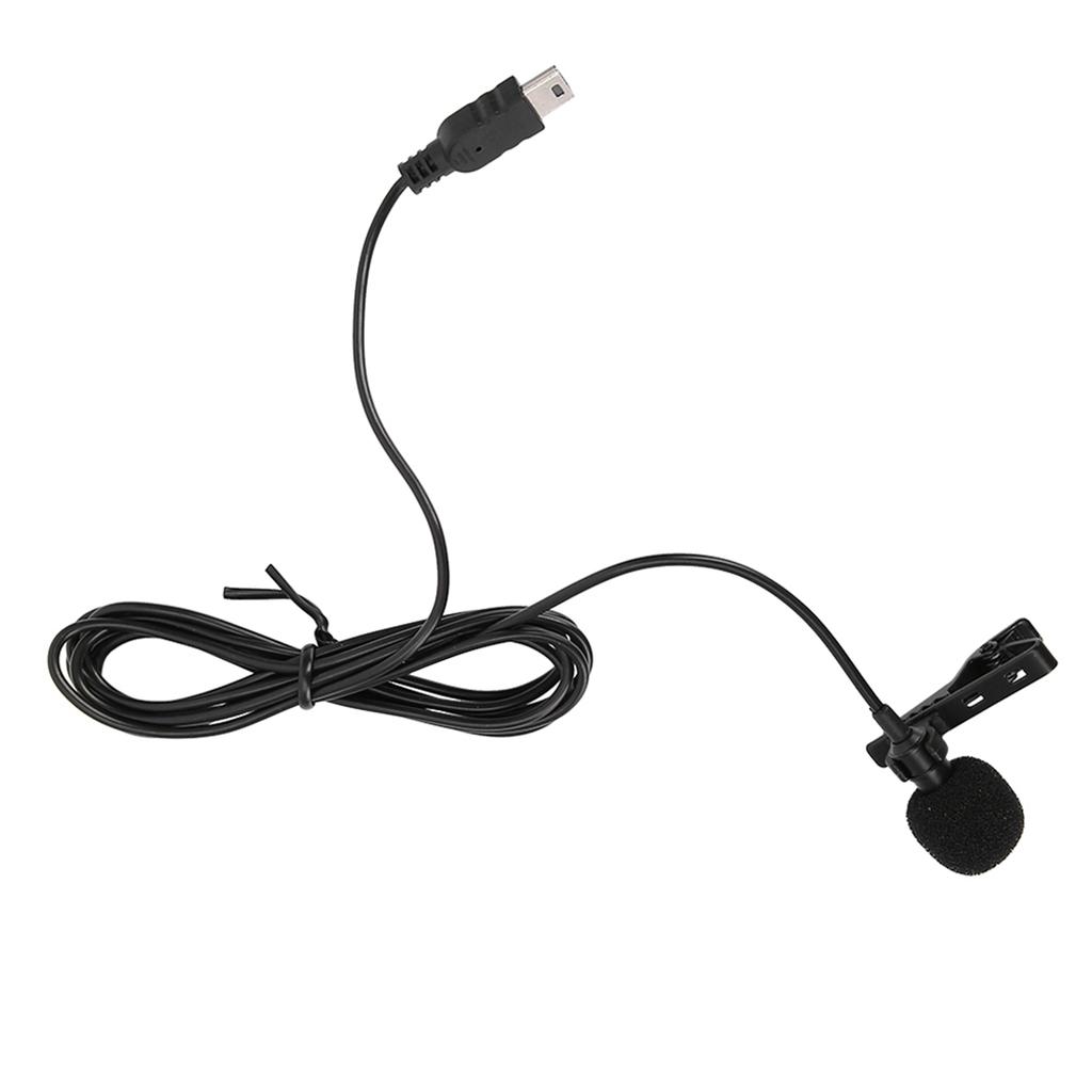 Мини USB стерео внешний микрофон профессиональный микрофон с зажимом для GoPro Hero 3 / 3+ / 4
