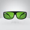 750-850nm OD6+ 850-1100nm OD8+ IR Laser Safety Glasses with Silicone Frame for Eye Protection