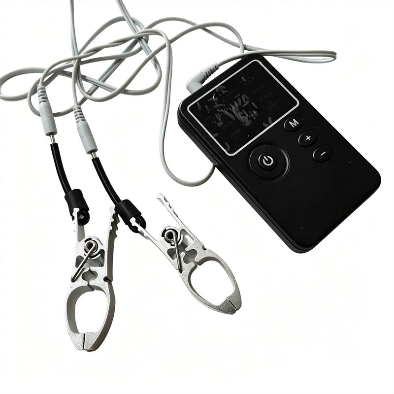 Metal Anal Butt Plug 8 Modes Electric Shock Sex Toys for Women Masturbation Nipples Clips Silicone Breast Sucker Pumps MassageGood product