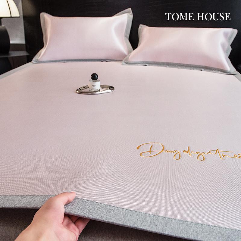 Machine Washable High-End Ice Silk Cooling Mat for Summer - Foldable, Soft Bed Cover with Free Shipping
