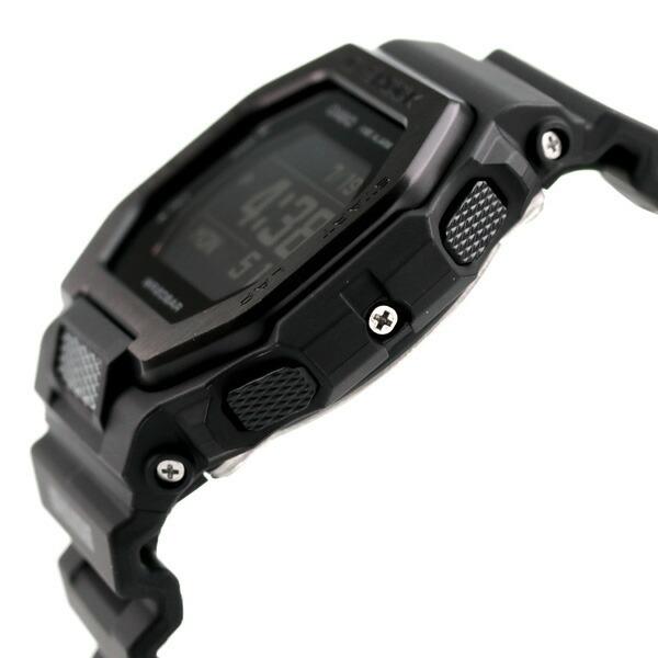 Casio Кварцевые часы G-SHOCK G-LIDE для мужчин GBX-100NS-1DR, все черные, с лунными фазами и графиком приливов