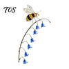 Ladybug Snail Pot Stakes Garden Window Charm Stakes, Whimsical Nature Collection Ornaments Decorative Plant Stake, for Flower Pots Decorations