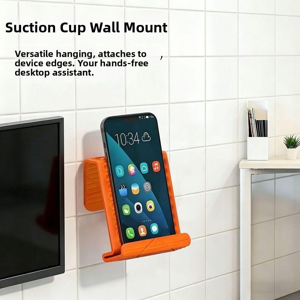 Universal Foldable Silicone Phone Holder Multi-Angle Adjustable Phone Stand Desktop