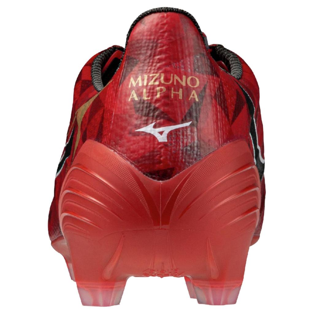 Mizuno Alpha 2 Comfortable Versatile Durable Soccer Shoes Unisex Soccer Shoes Red P1GA2560