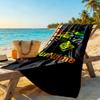Doctor46 Customizable Name Beach Towel Soft Durable Quickdry For Beach Bathroom Outdoor Swimming Pool Camping Picnic Yoga Diving Vacation Accessories