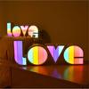 Декоративный световой короб Love LED Love Letters Night Light Dreamy Glow Marquee