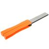 Складная точилка FanShaped DoubleSide Knife Blade Kitchen Sharpener Grinder Tool(черный )