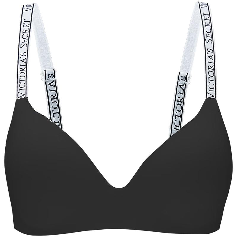 Victoria's Secret Бюстгальтер с логотипом на лямках, обеспечивающий комфорт