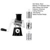 Yousheng Rotary Cheese Grater with Replaceable Stainless Blades 3-in-1 Cheese Slicer And Shredder Hand Crank Kitchen Gadget for Quick Chopping