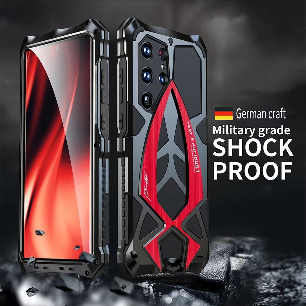 Luxury Metal Full Protect Armor Case For Samsung Galaxy S26 Ultra Phone Cover S24 S23 S22Ultra S25 S26Ultra 5G Shockproof Fundas