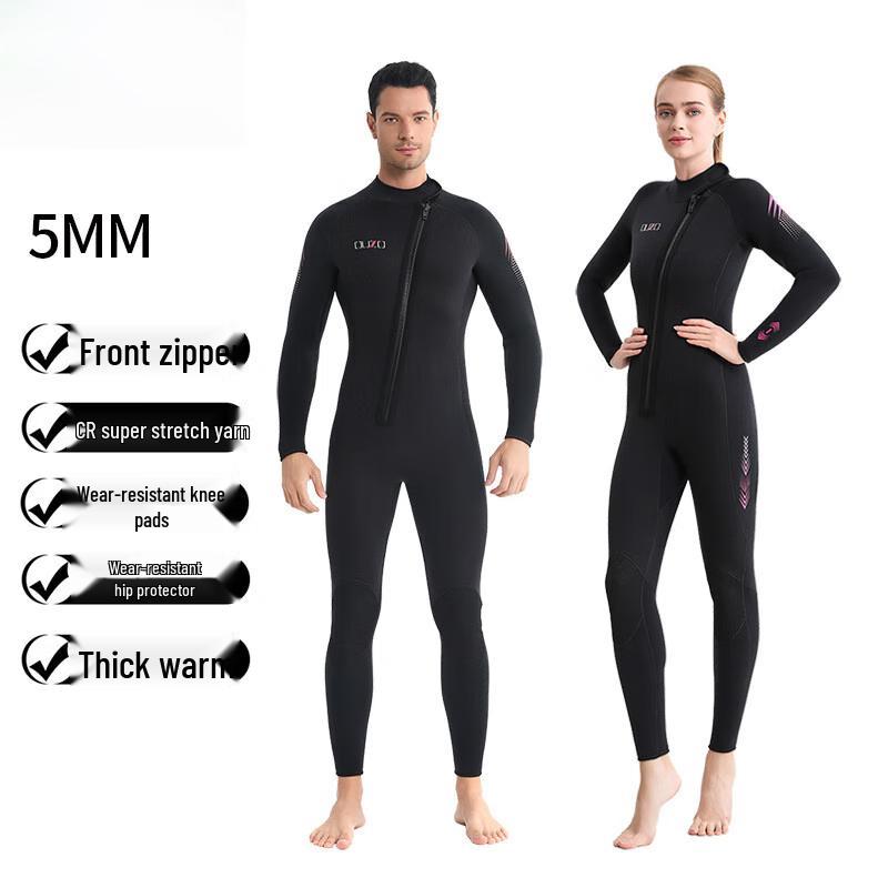 WEZHO Women's 5mm Snorkeling and Diving Wetsuit