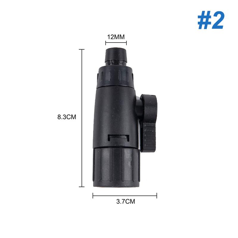 12Mm/16Mm Double Tap Quick Release Connector Aquarium Water Control Valve Hose