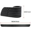 Car Trunk Anti-Kicked Scratch Protector Strip Stylings Accessories Rear Guard Plate Trim Sticker