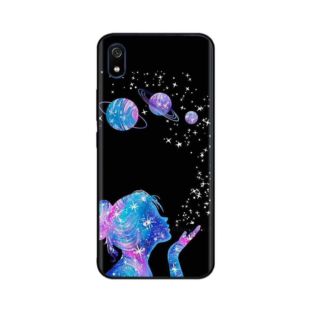Чехол для Xiaomi Redmi 7A Redmi 7a ТПУ Мягкий Силиконовый Покрашенный Чехол для Xiaomi Redmi 7A 7 a Чехол Ударопрочный Чехол-Оболочка Para Coque