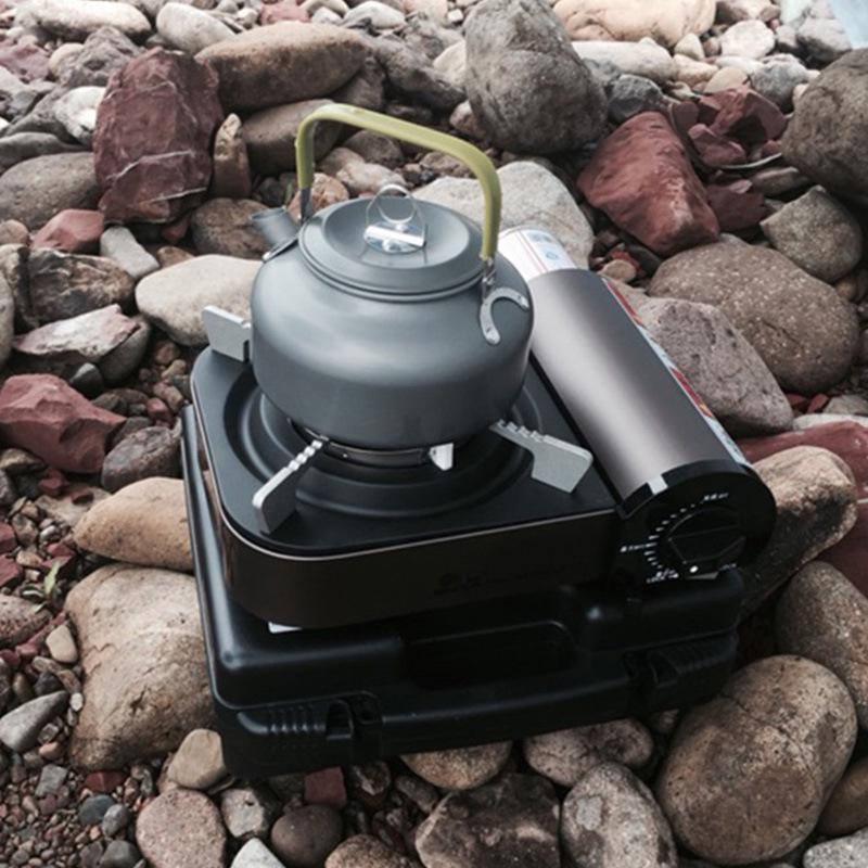 Portable Aluminum Camping Coffee/Tea Kettle, 0.8L