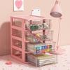 Desktop Drawer Stationery Sundries Storage Box Student Desk Office Children Headwear Barrettes Notebook