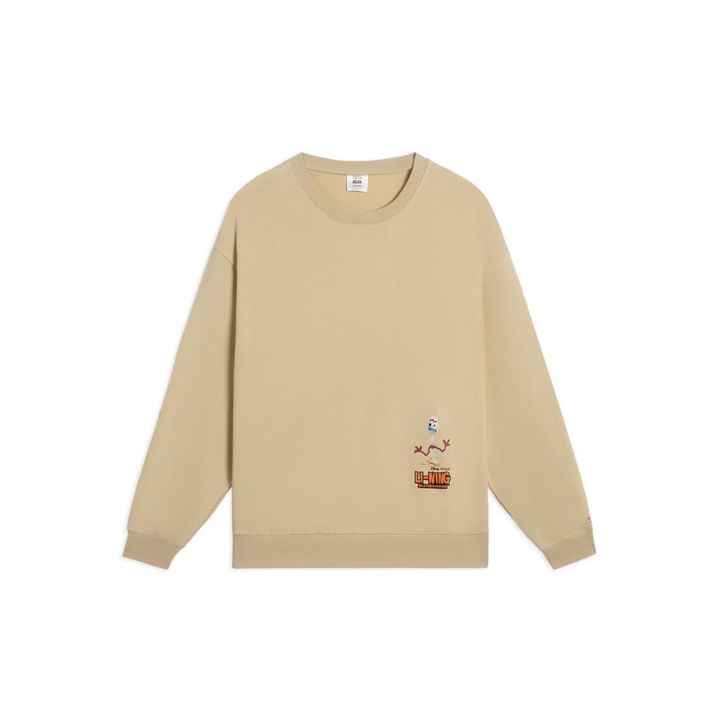 Мужская толстовка Li Ning Disney Молочный Умбра AWDS971-1
