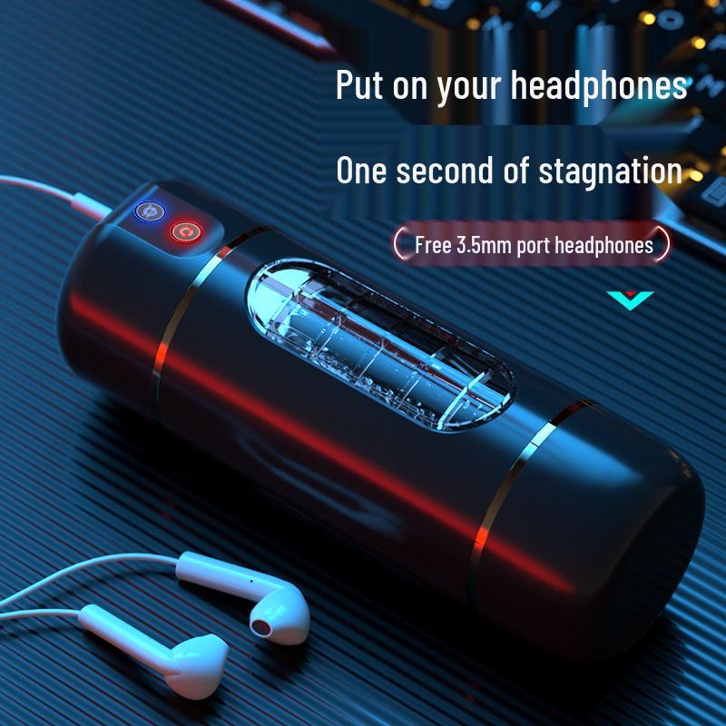 Лайлу Куле Мужская вибромастурбаторная чашка с голосовым управлением