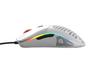 Glorious Model O Wired Gaming Lightweight 6 Programmable USB White Mouse, RGB, Buttons, Mouse, (58g)