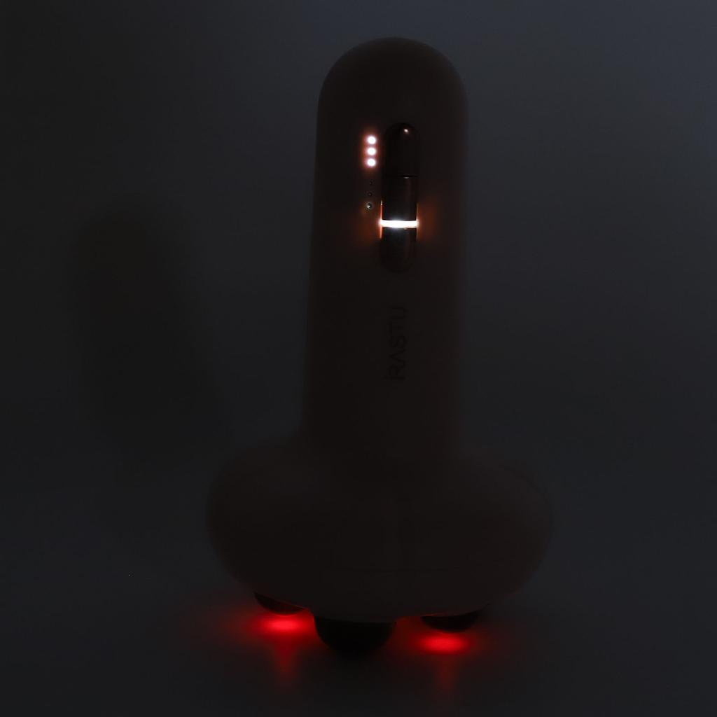 Handheld Belly Massager 3 Heating Gears Smart Timing Stone Needle Abdomen Massage Machine