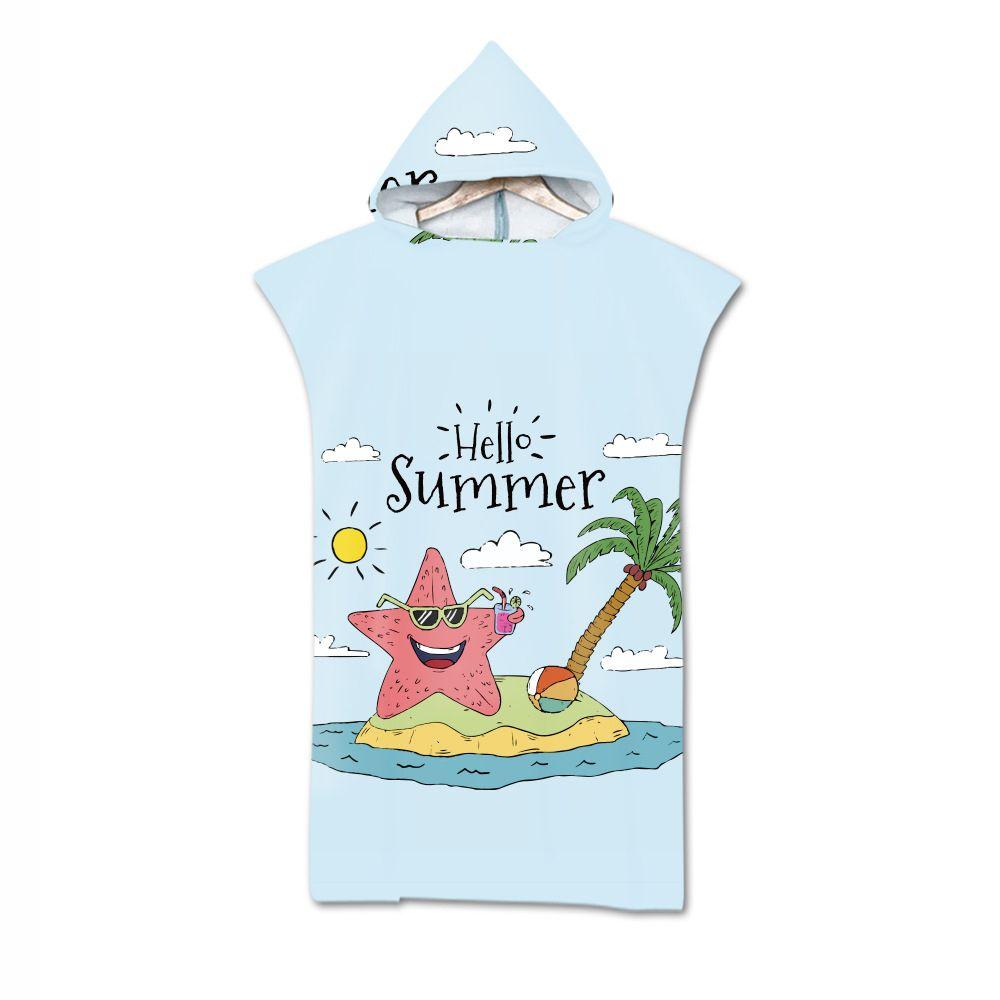 Купание Серфинг Женщины Мужчины Мода Пляж Пеленание Полотенце С Капюшоном Гидрокостюм Серфинг Пончо Полотенце Халат