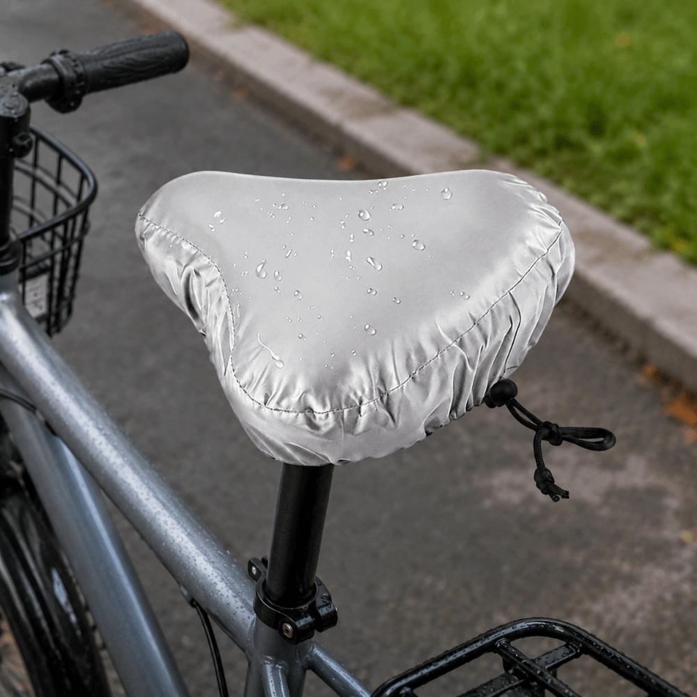 4PCS Washable Bicycle Saddle Cover 210D Oxford Fabric Bike Seat Rain Cover  Mountain Bike Protection