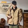 Jeep Men's Retro Cotton Workwear Jacket
