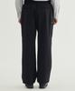 COVERNAT Semi-Wide Fleece-Lined Cargo Easy Pants Charcoal