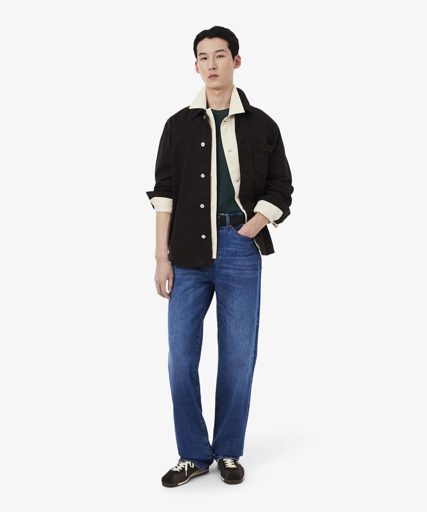 LACOSTE Мужская футболка с коротким рукавом из смесовой ткани со льном Th0629-56G Afk