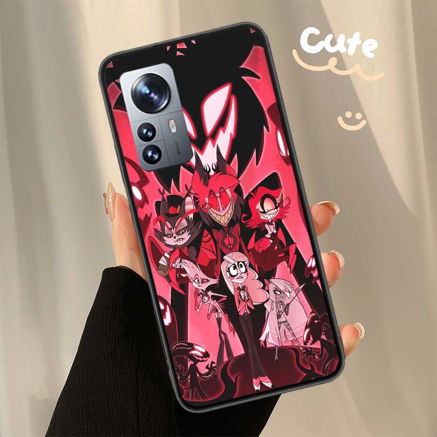 Чехол для телефона Аниме H-Hazbin-H-Hotel для Xiaomi 14 F7 Ultra Mi 15 Poco M6 M5S F6 F5 F3 X7 X6 X5 X3 11T 10T Pro 11 Lite Обложка Coque