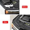 Car Engine Cover Cabin Protection Plate Cover Black Accessories 2pcs For Toyota Land Cruiser Prado J250 LC250 2024 2025