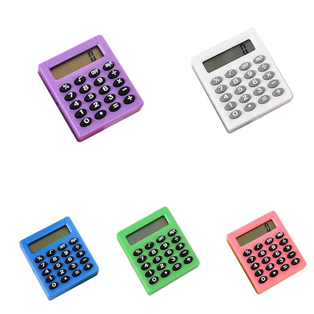 Mini Portable Pocket 8 Digits Electronic Calculator Student School Supplies