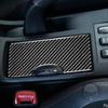 For Mitsubishi Lancer Evolution EVO X 2008-2015 Center Cup Holder Panel Cover Real Carbon Fiber Sticker Car Interior Accessories
