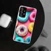 Macaron Ice Cream Cake Doughnut Phone Case for Samsung Galaxy A17 A16 A26 A36 A56 A57 A37 A15 A25 A35 A55 A14 A24 A34 A54 A13 A2