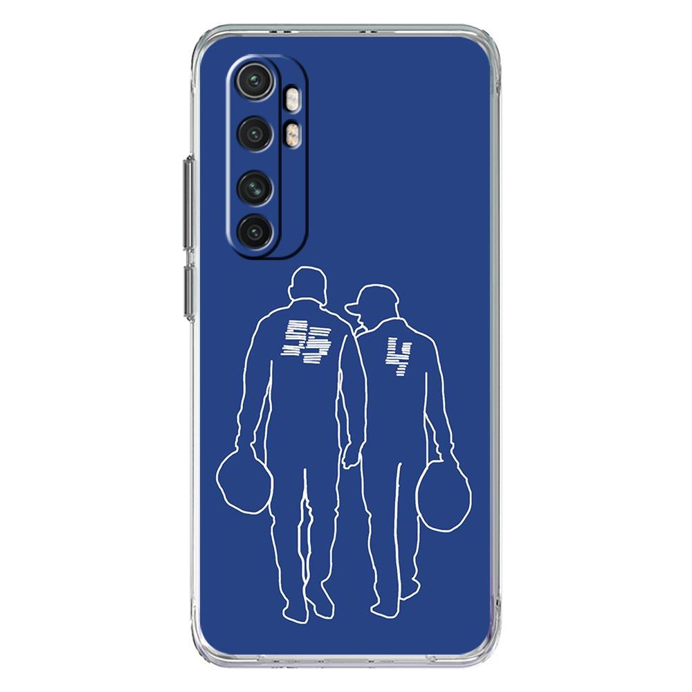 Чехол для телефона F1 Номер 33 для Xiaomi Mi 14 13 13T 12T 10 12 Lite 11 Ultra 11X 11T Pro Poco X6 X5 X3 NFC F6 5G Мягкий прозрачный чехол