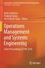 Книга Operations Management and Systems Engineering : Select Proceedings of CPIE 2018
