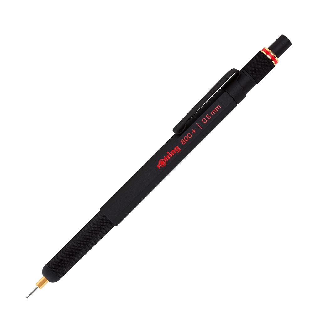 Механический карандаш Rotring 1900181 800+ + Стилус, Черный, 0,5 мм,