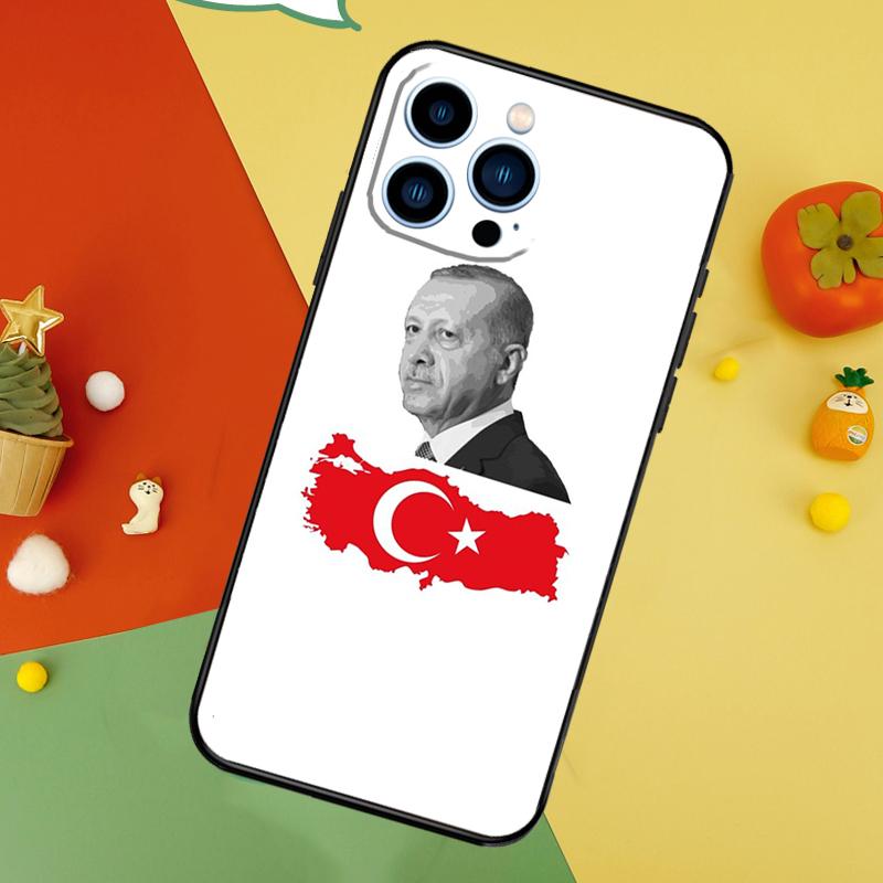 Турция Реджеп Тайип Эрдоган Чехол для телефона для iPhone 17 Pro Max 16 15 14 13 12 11 Pro Max Plus 12 13 Mini 16e 17 Air Cover