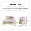 POP MART Поиск MOKOKO Серия [Ассорти Коробка из 10] Pop Mart Gachapon Фигурки в Слепой Коробке, Пластиковые Модели, Премиальные Игрушки, ПВХ Мягкий Винил, Оригинал