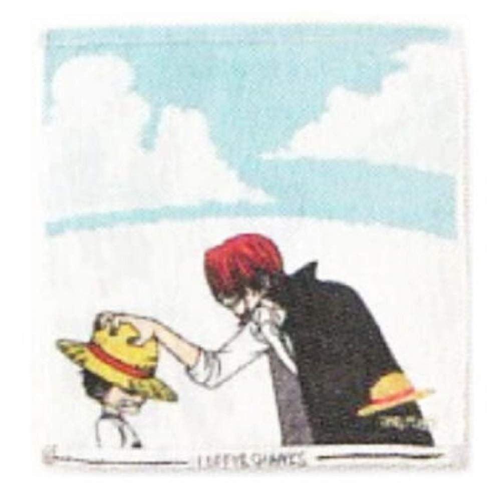 Bandai Mini Towel One Piece You Can Trust Luffy Shanks
