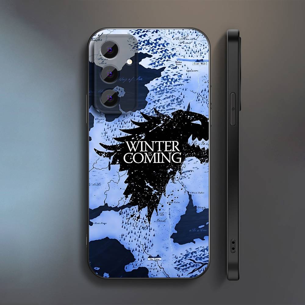 W-Winter Is C-Coming Phone Case For Samsung S22,S24,S20,S25,S23,S30,S26,Ultra,Plus,5G ,Fe,Lite Tpu Cover