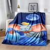 Disney Dumbo Cartoon Blanket: Warm and Comfortable for Living Room, Bedroom, and Sofa; Suitable for All Seasons; A Special Gift.