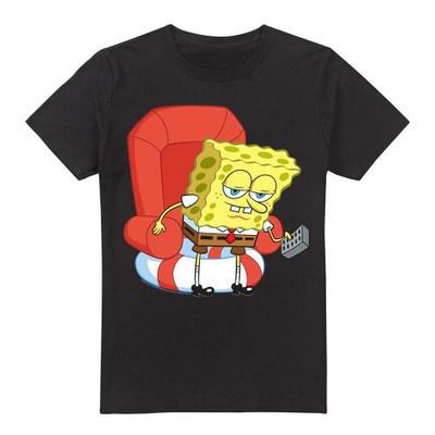 Футболка мужская с мемом SpongeBob SquarePants